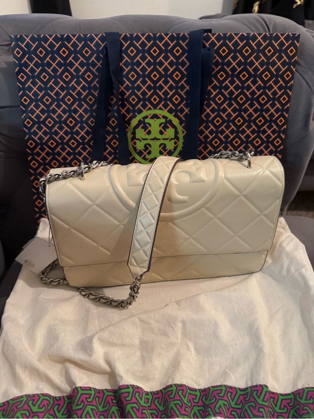 NWT TORY BURCH FLEMING SHOULDER BAG